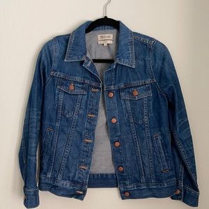 NWOT Madewell Classic Denim Jean Jacket S